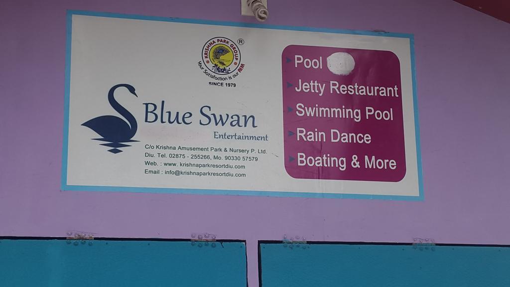 Hotel Krishna Park Resort Diu Eksteriør billede